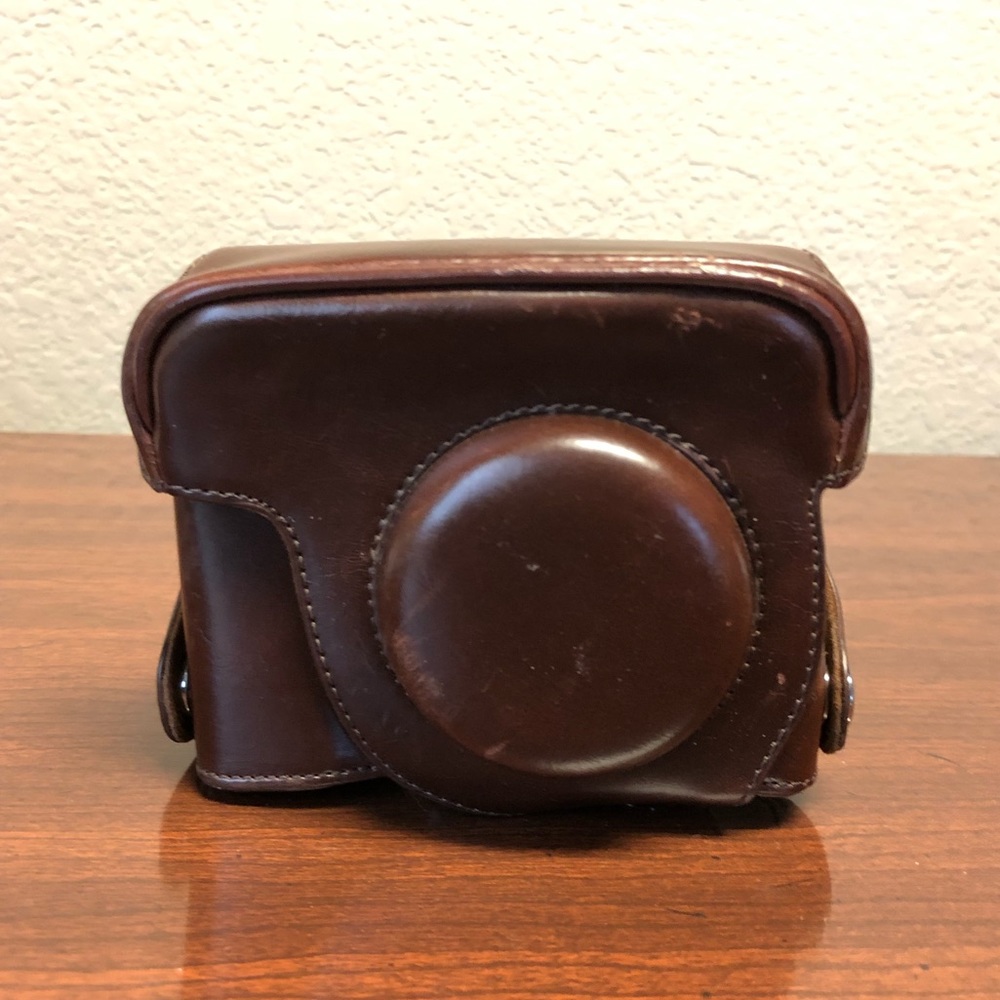 Vintage Leather Camera Case